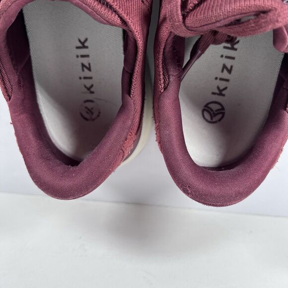 Kizik Lima Red Hands Free Lace Up Shoes Sneakers Women's Size 6.5 - Picture 9 of 9